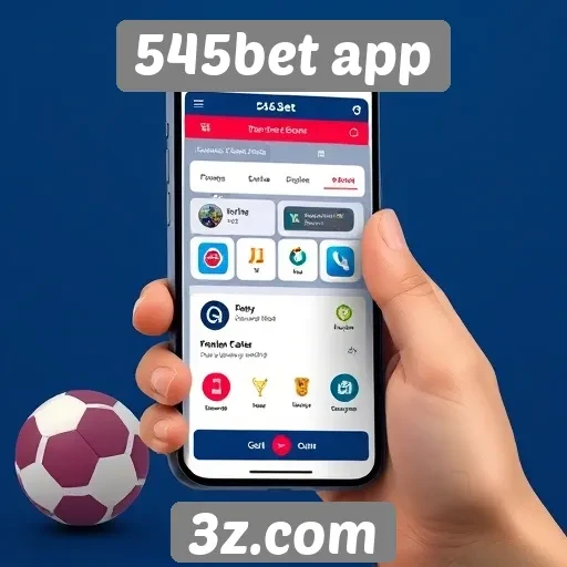 Experiência do usuário na plataforma 545bet app
