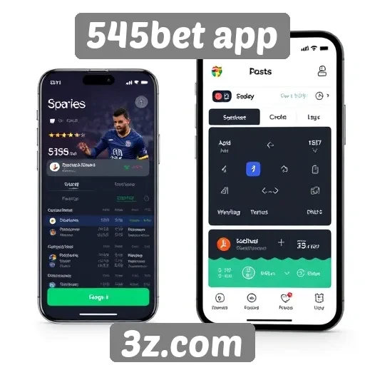 Análise da interface do usuário no 545bet app